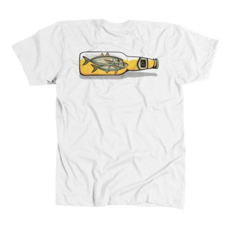 AVID Sportswear Beer Goggles T-Shirt – White – 2XL