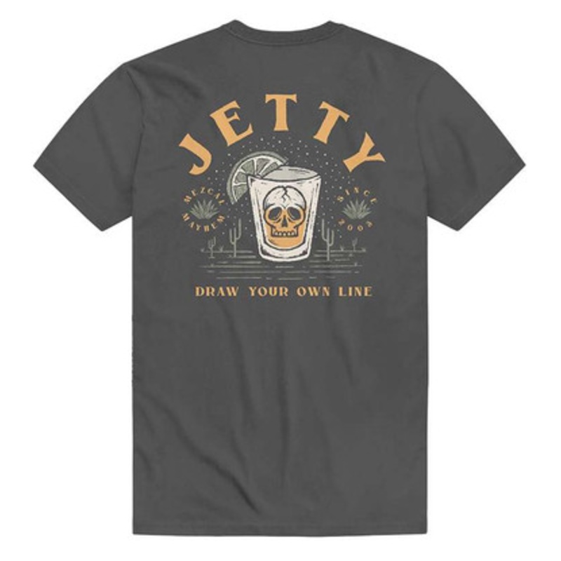 Jetty Tequila Short Sleeve T-Shirt – Iron – Large
