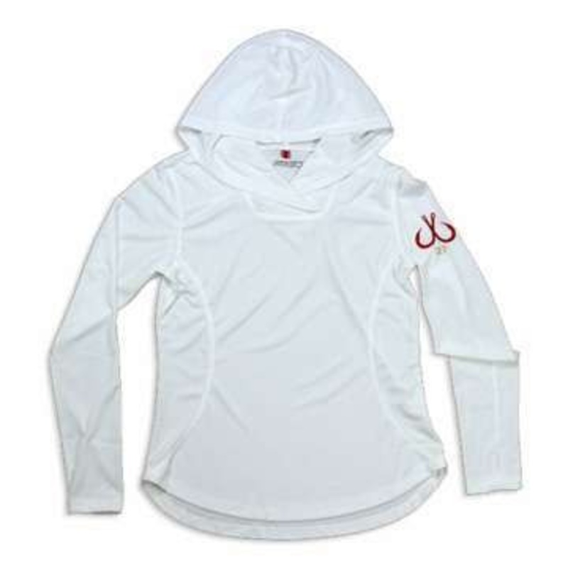 Montauk Women’s Performance Hoodie White – Size X-Large