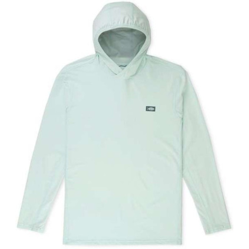 Aftco Air-O Mesh Hooded Fishing Shirt – Hint of Mint Heather – X-Large