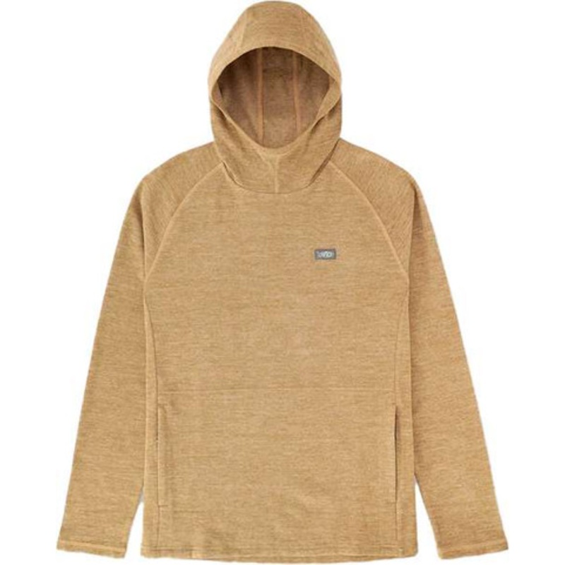 Aftco Coastal Layer Hoodie – Rubber Heather – Large