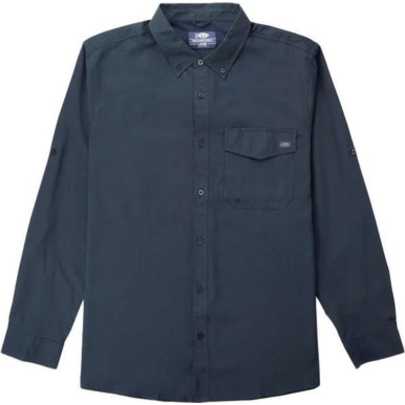 Aftco Palomar Long Sleeve Vented Fishing Shirt – Naval – X-Large