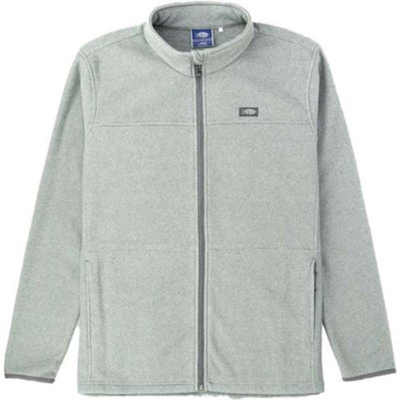 Aftco Sentinel Full Zip Fleece – Harbor Gray Heather – Large