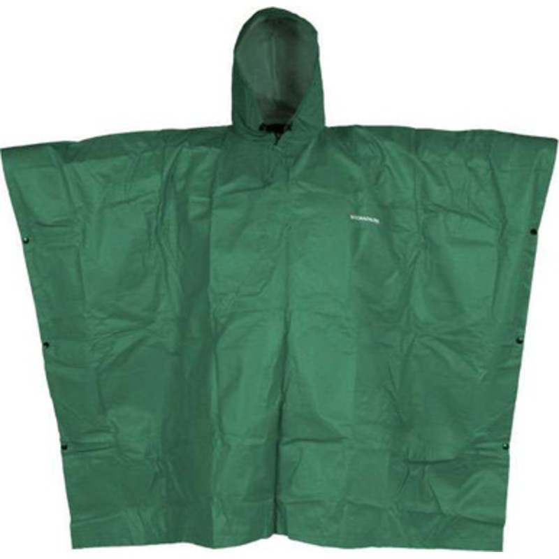 Compass360 EL52114-50 Eco-Lite Rain Poncho – Dark Green