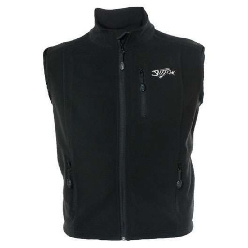 G-Loomis GVSTRECFBK Reciprocal Fleece Vest Black – 3X-Large