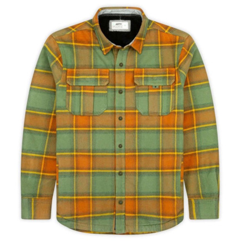 Jetty Sherpa Jacket – Mustard – Small