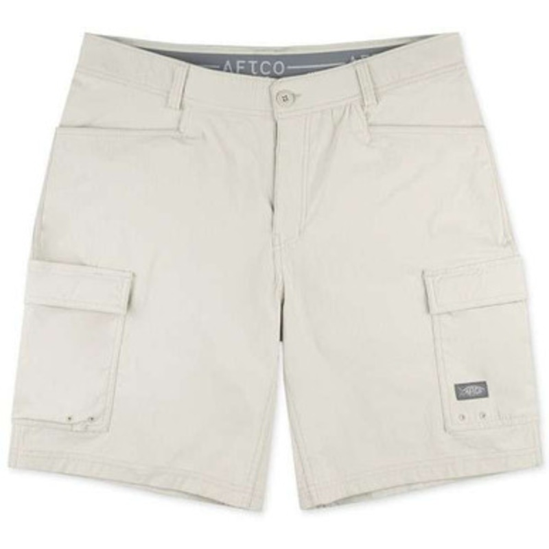 Aftco Deckhand Shorts – Pelican – 34