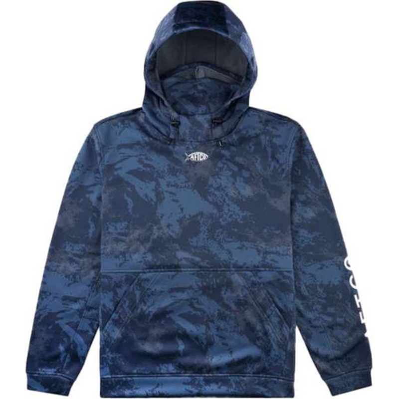 Aftco Reaper Tactical Sweatshirt – Navy Storm Camo – 2X-Large