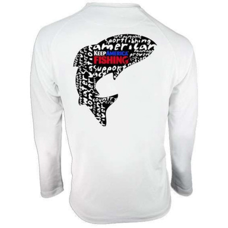 Bluefin USA Bluetex KAF Fish Long Sleeve Shirt – XX-Large