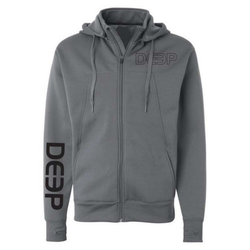 Deep Ocean Zip Hoody – Large