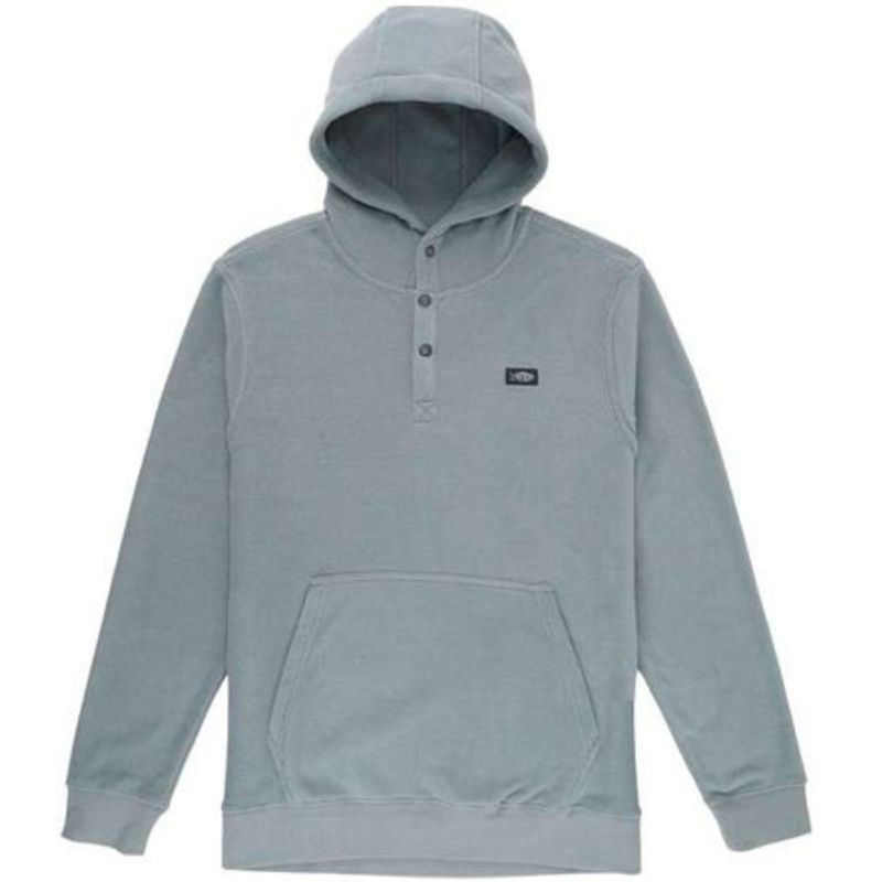Aftco Fish Camp Pullover Hoodie – Steel – X-Large