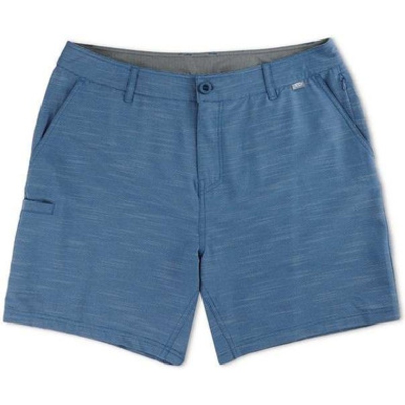 AFTCO Men’s 365 Hybrid Chino 7in Shorts – Bering Sea – 38
