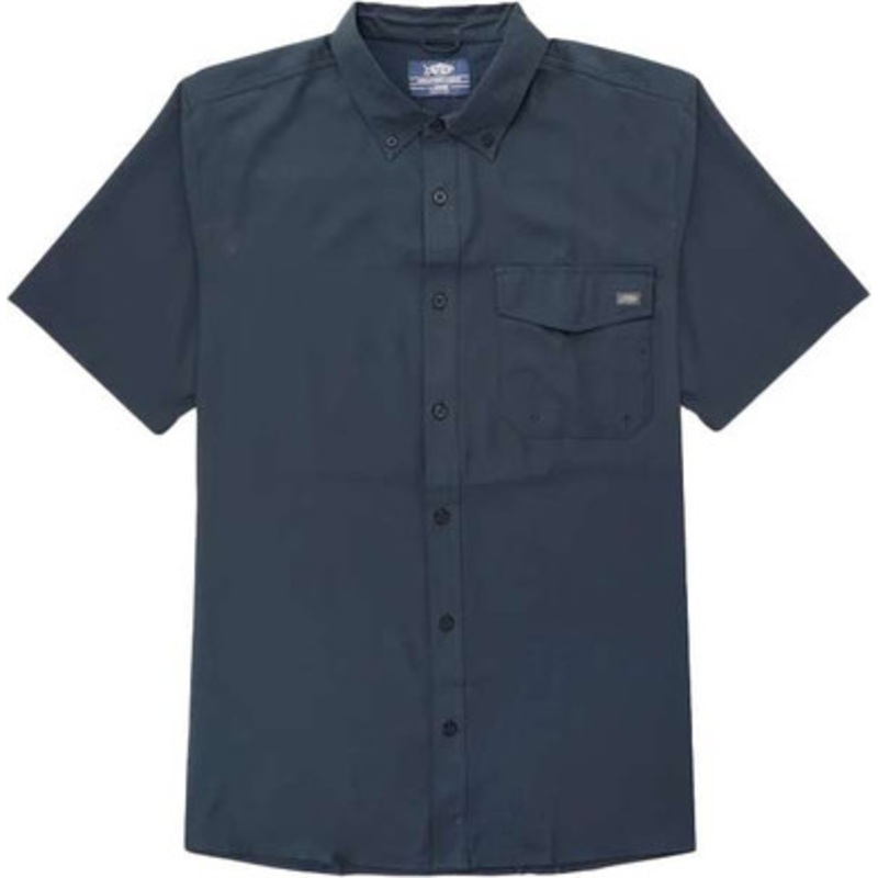 Aftco Palomar Short Sleeve Vented Fishing Shirt – Naval – Large