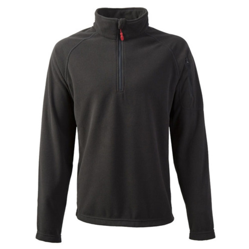 Gill Men’s Grid Microfleece Shirt – Graphite – 2XL