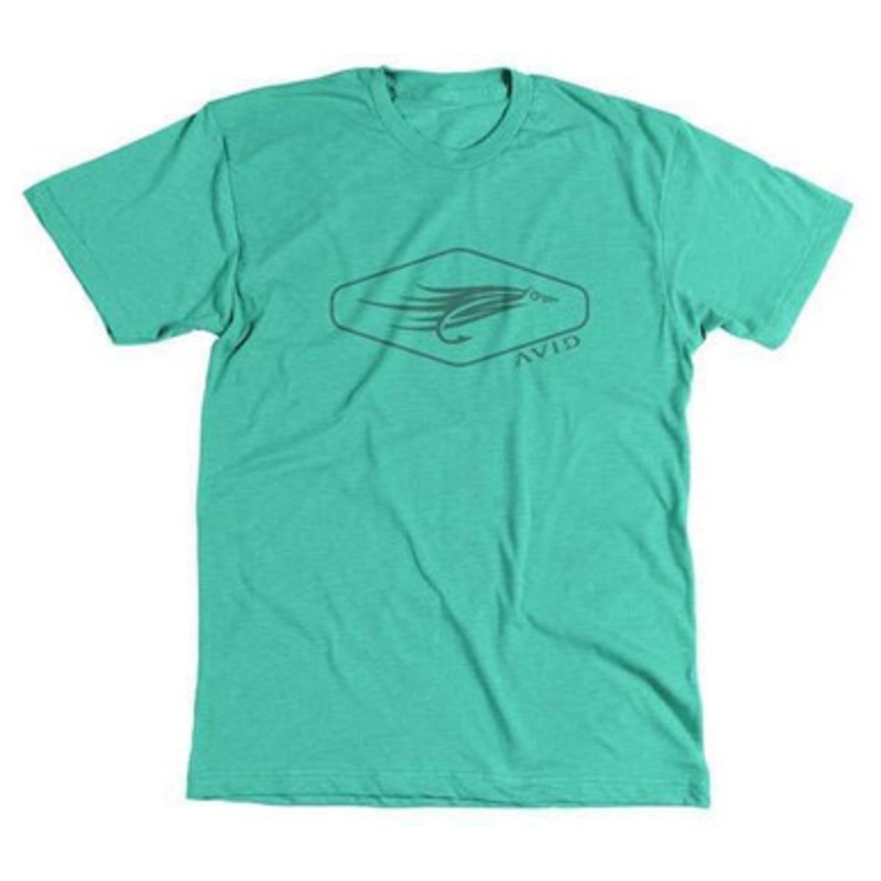 AVID Sportswear Vintage Fly Fishing T-Shirt – Vintage Green – Medium