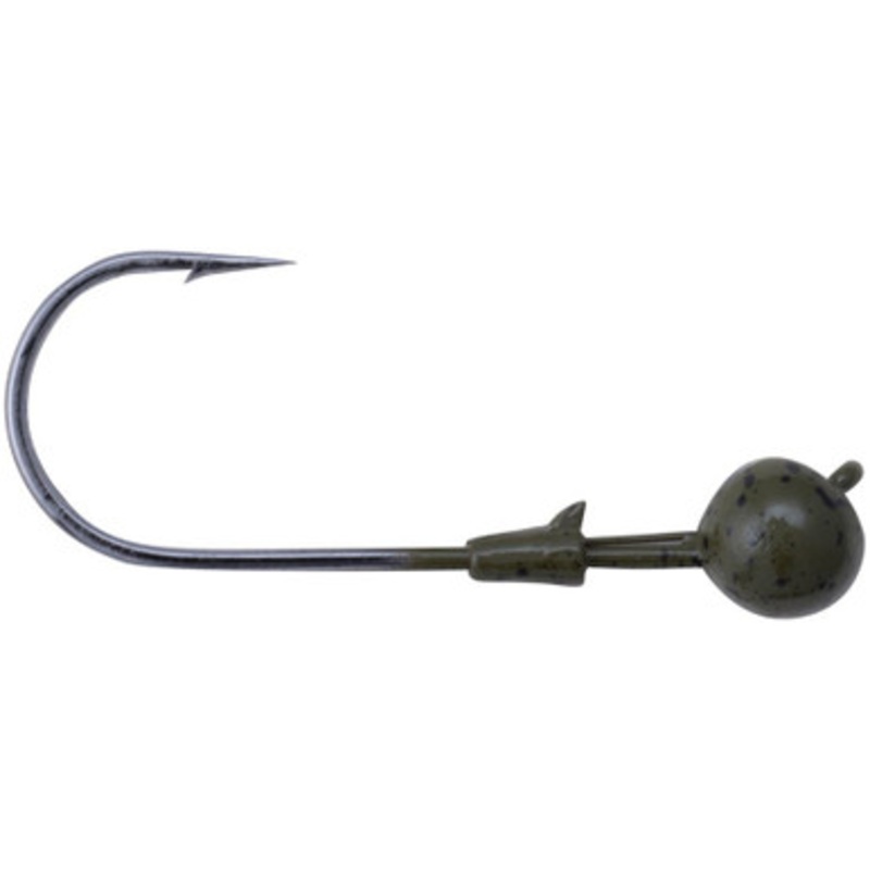 Berkley Fusion19 Shakey Head – 3/8oz – Green Pumpkin