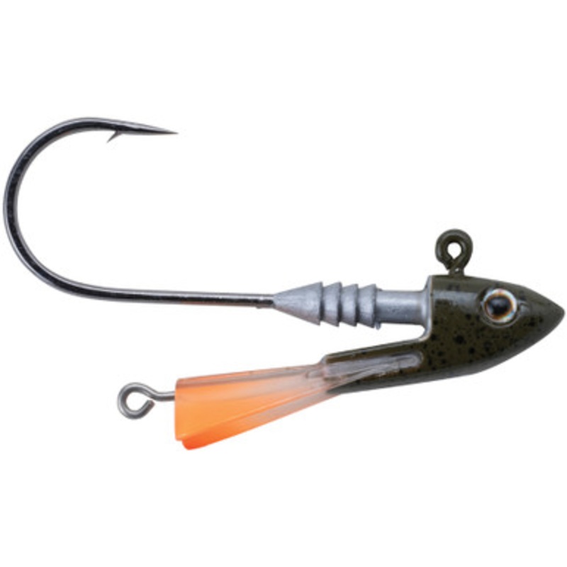 Berkley Fusion19 Snap Jig – 3/16oz – 1/0 Hook – Green Pumpkin Orange