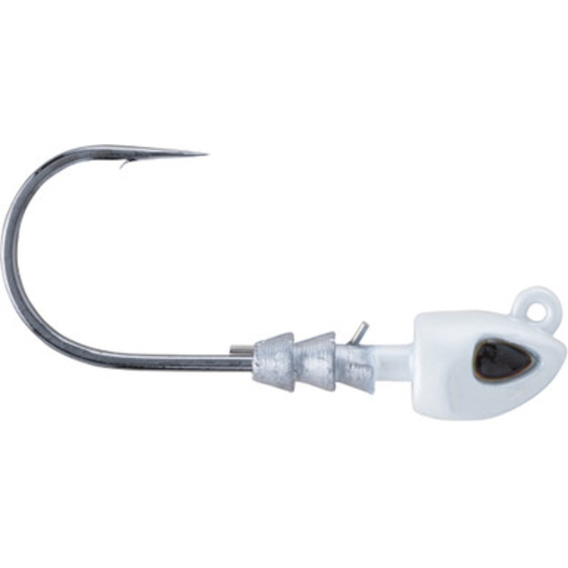 Berkley Fusion19 Swimbait Jig Head – 1/2oz – 5/0 Hook – Pearl White