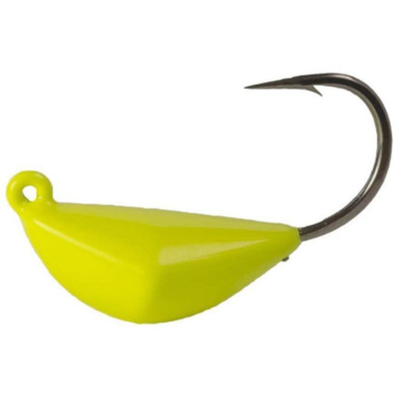 Bottom Sweeper Jig – 3/4oz – 1/0 Hook – Chartreuse