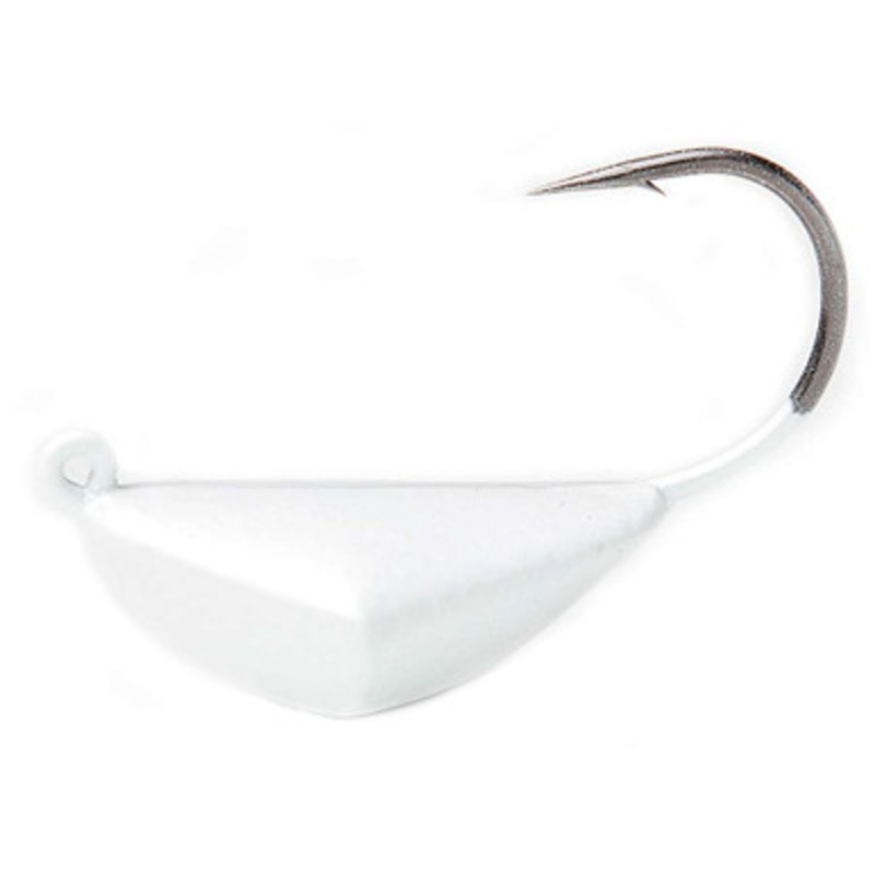 Bottom Sweeper Jig – 3/4oz – 1/0 Hook – Pearl White
