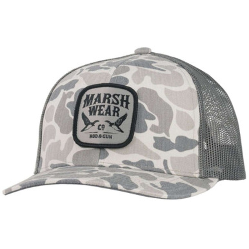 Marsh Wear Daffy Trucker – Stone Mallard Camo