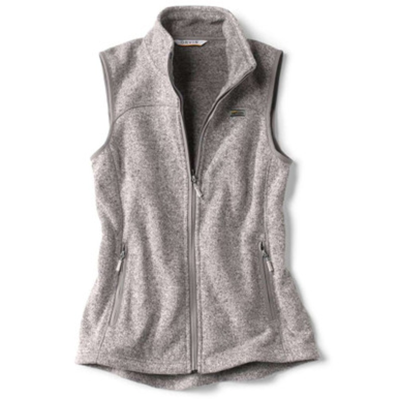 Orvis Women’s R65 Sweater Fleece Vest – Grey – X-Large