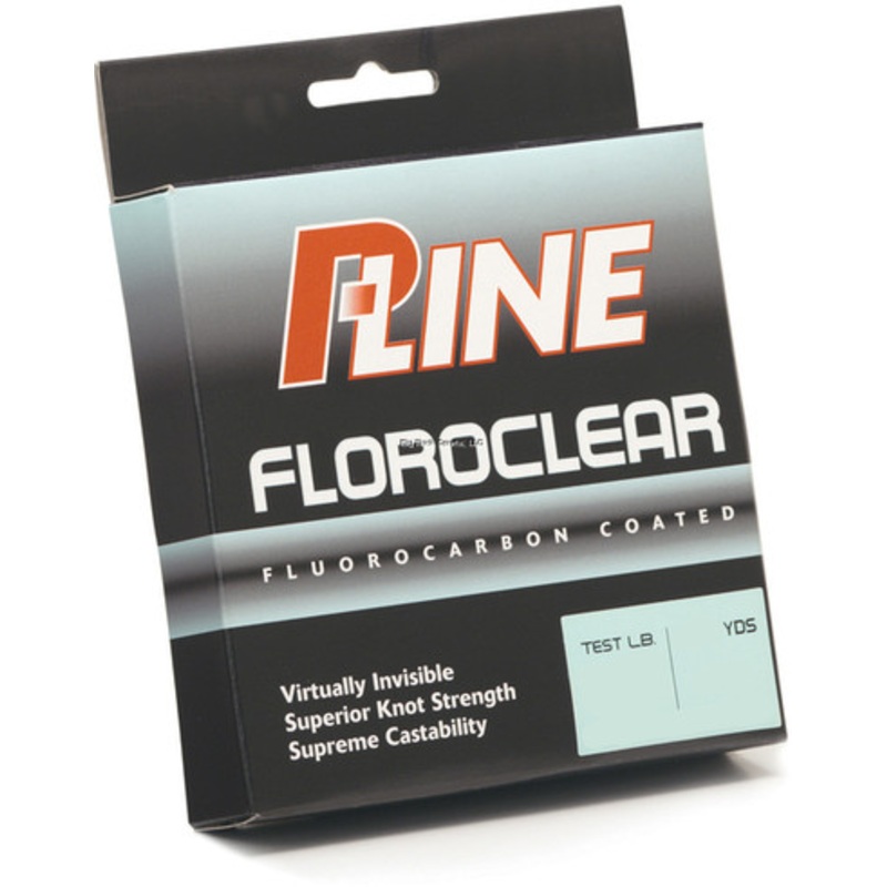 P-Line Floroclear Fluorocarbon Coated Mono Line – 2lb – 300yds