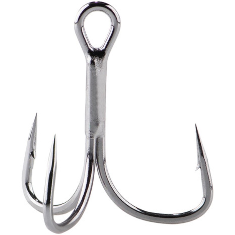 Berkley Fusion19 Medium Shank EWG Treble Hook – Black Nickel – Size 5