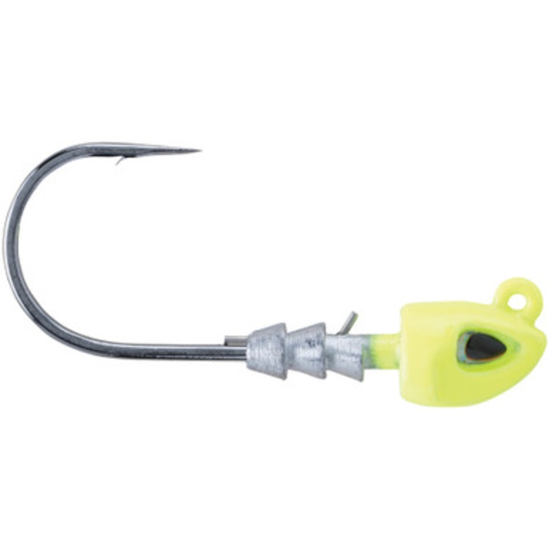 Berkley Fusion19 Swimbait Jig Head – 1/2oz – 3/0 Hook – Chartreuse