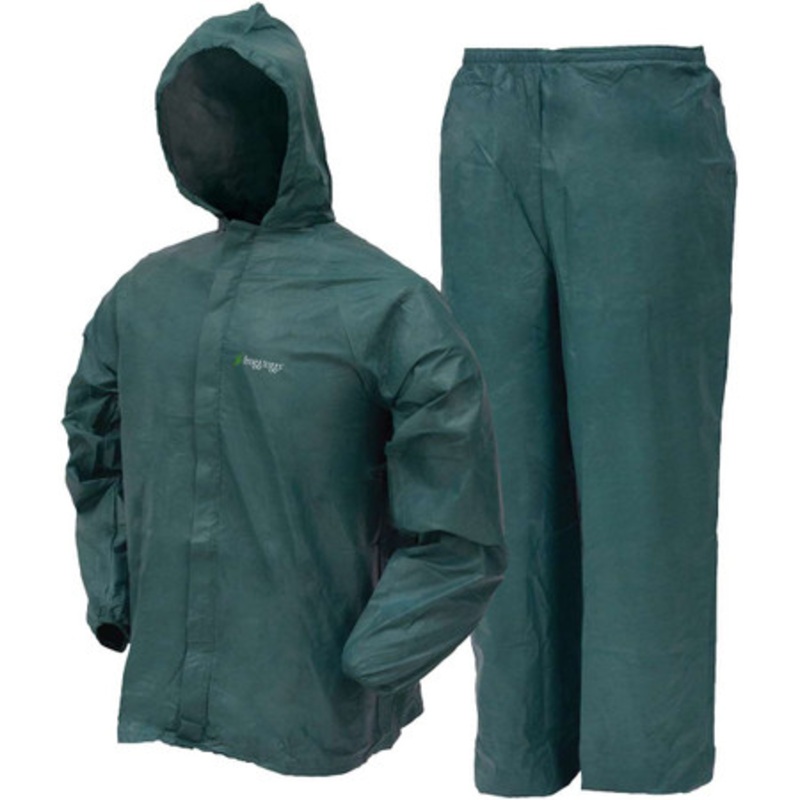 Frogg Toggs Men’s Ultra-Lite Rain Suit – Green – X-Large