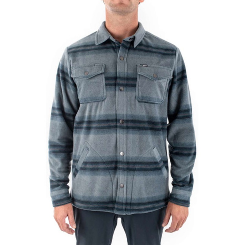 Jetty The Concordia Fleece – Fog – X-Large