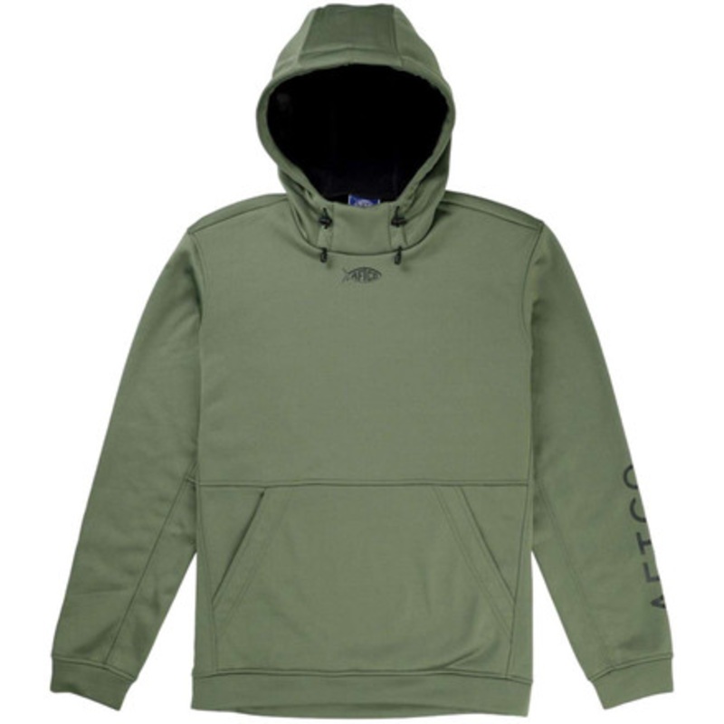 Aftco Shadow Fleece Sweatshirt – Deep Green – X-Large
