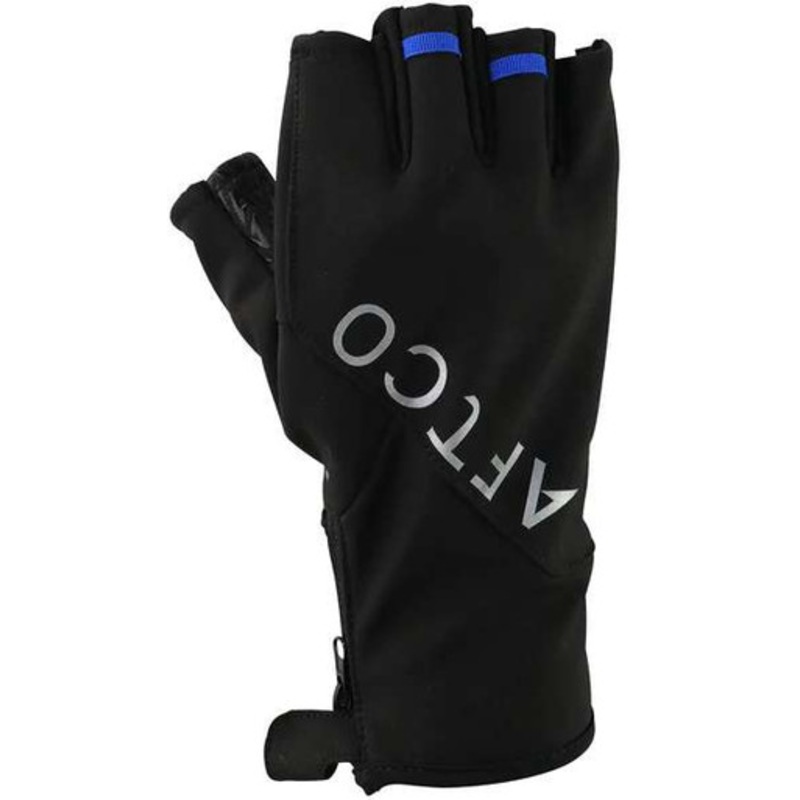 Aftco Windblok Gloves – Blue/Black – Large