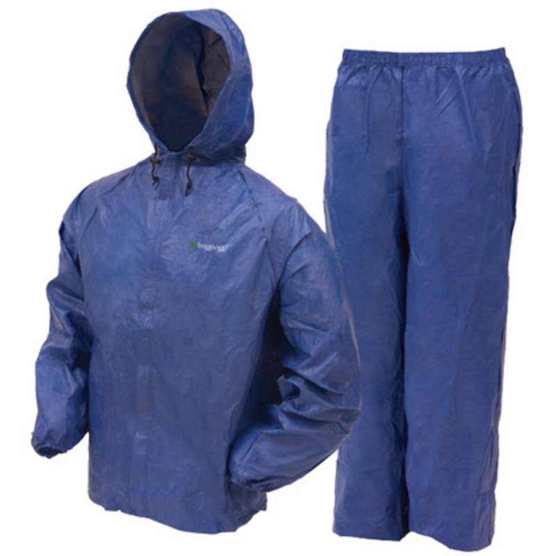 Frogg Toggs Men’s Ultra-Lite Rain Suit – Royal Blue – 2X-Large