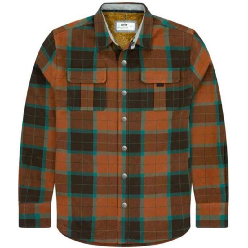 Jetty The Sherpa Jacket – Brown – Large