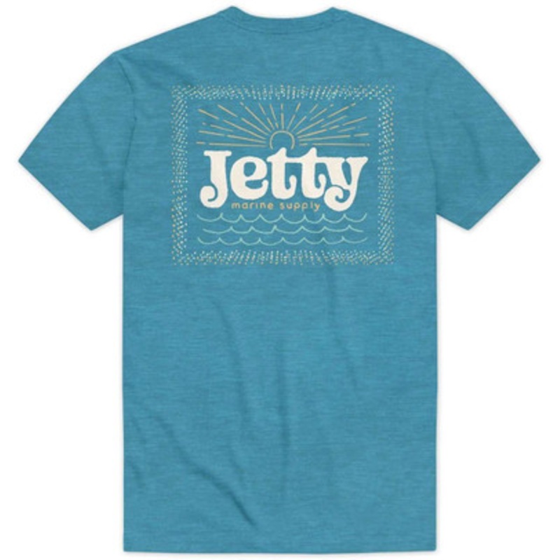 Jetty Sandbox Tee – Teal – Medium
