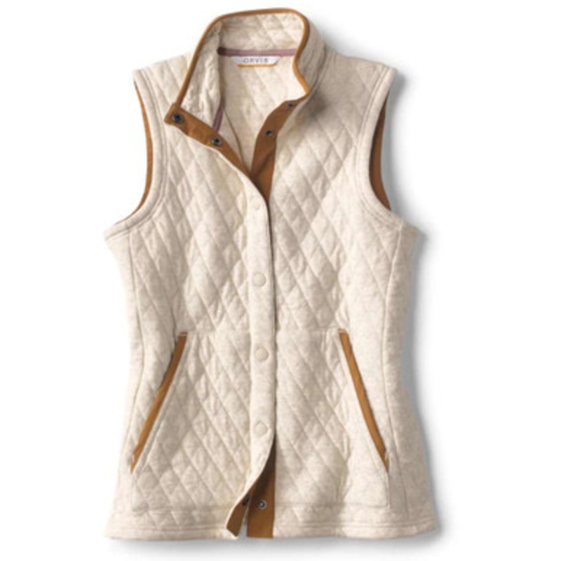 Orvis Outdoor Quilted Vest – Oatmeal – Large