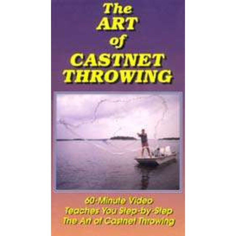 Betts Castnet DVD The Art of Castnet Throwing”