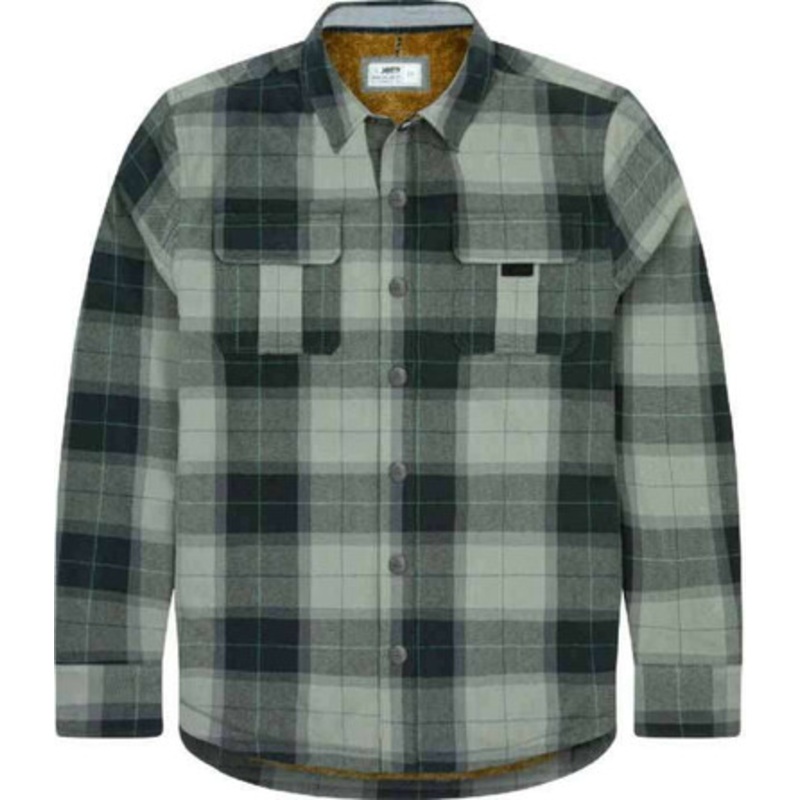 Jetty The Sherpa Jacket – Grey – Large
