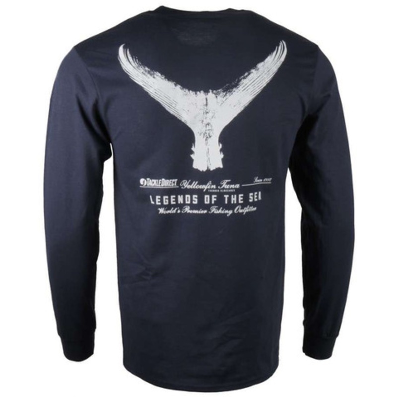 TackleDirect Yellowfin Tuna Long Sleeve – Navy – Large