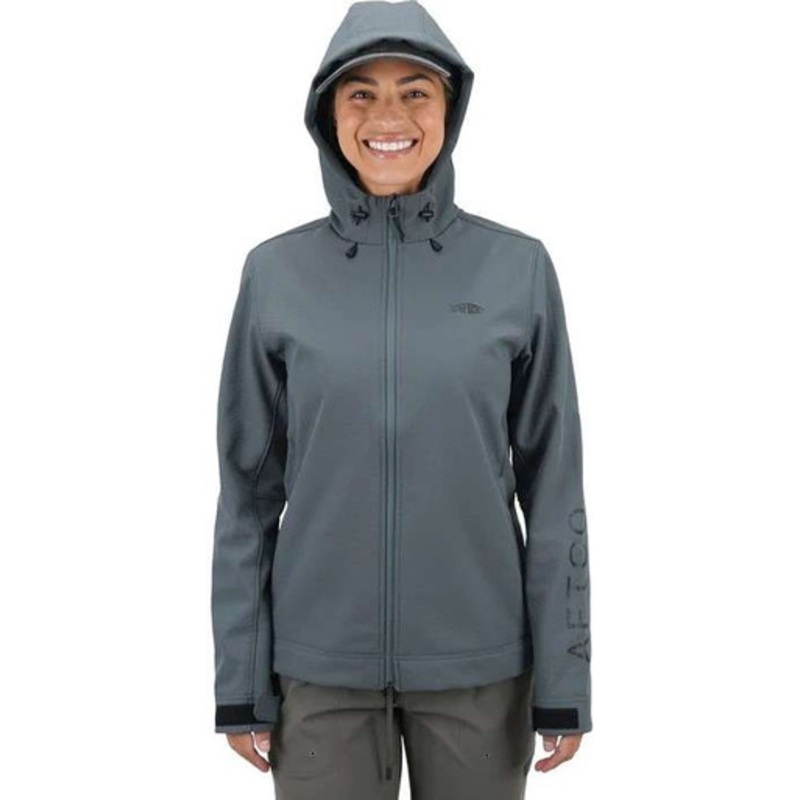 Aftco Women’s Reaper Windproof Jacket – Charcoal – Medium