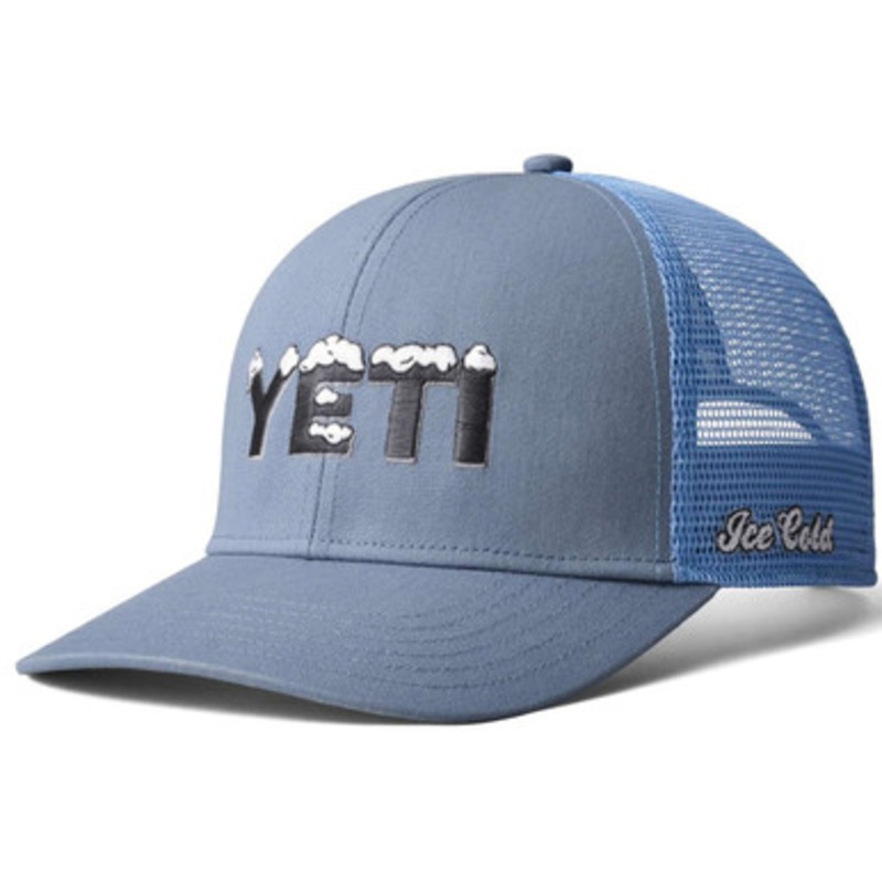 Yeti Cool Ice Trucker Hat – Stone Blue