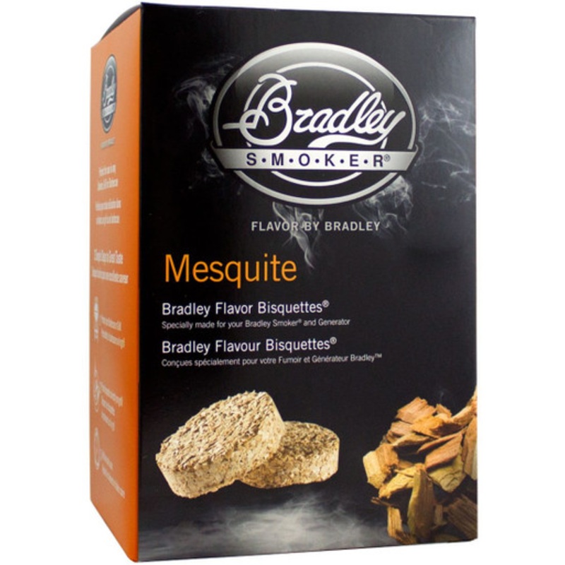 Bradley Smokers Flavored Smoking Bisquettes – Mesquite – 24 Pack