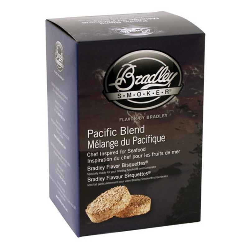 Bradley Smokers Flavored Smoking Bisquettes – Pacific Blend – 24 Pack
