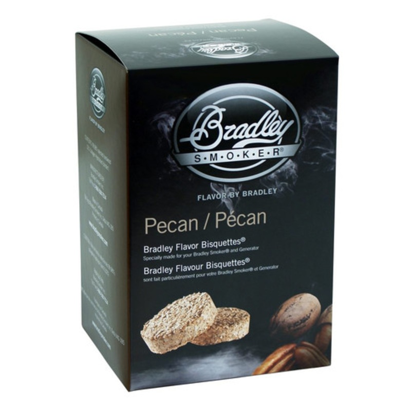Bradley Smokers Flavored Smoking Bisquettes – Pecan – 24 Pack