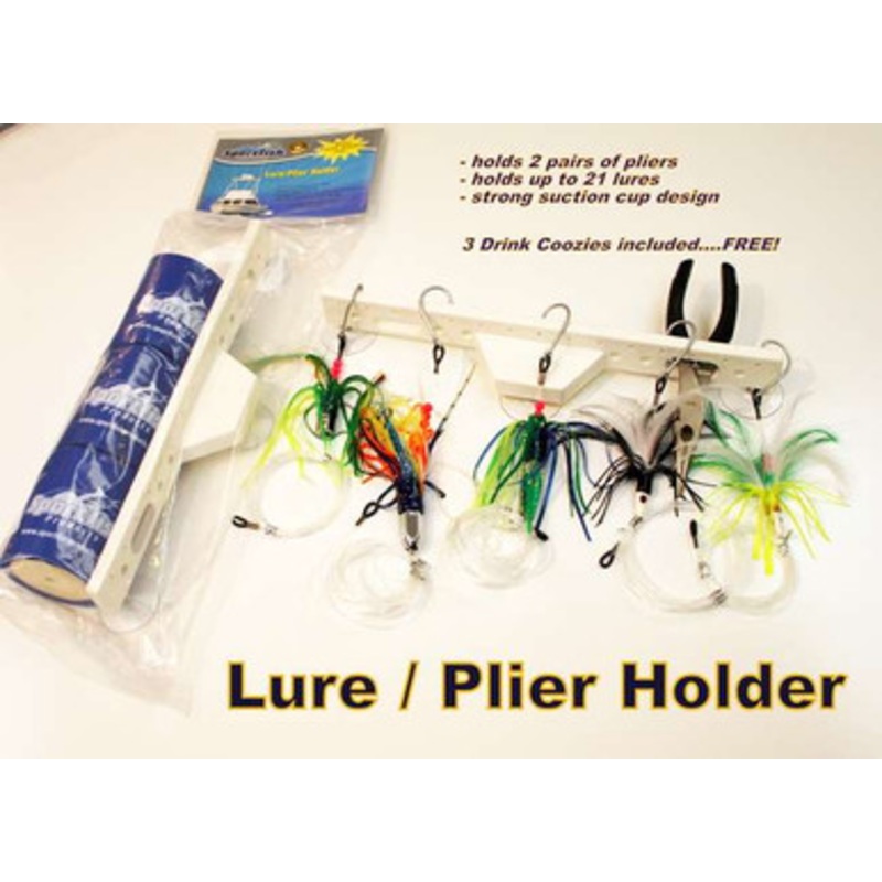 Sportfish SFP-LPH 3K Lure/Plier Holder with 3 Drink Koozies Accessories