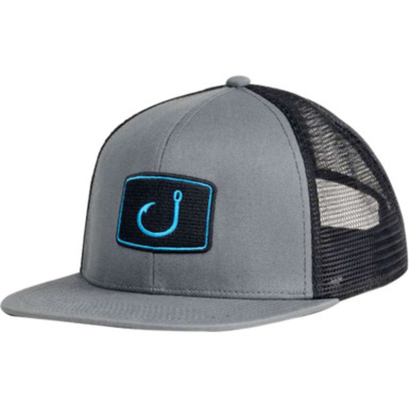 AVID Sportswear Deep Water Flat Bill Trucker Hat – Charcoal
