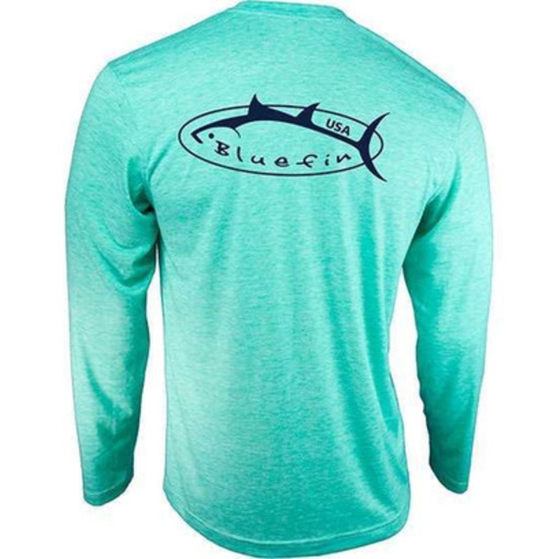 Bluefin USA Logo Design Tech Tee Aqua – X-Large