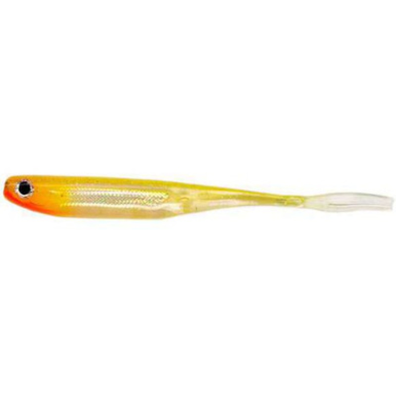 Lunkerhunt LHPB402 Bento 4.5 in. Soft Bait – Golden Shiner