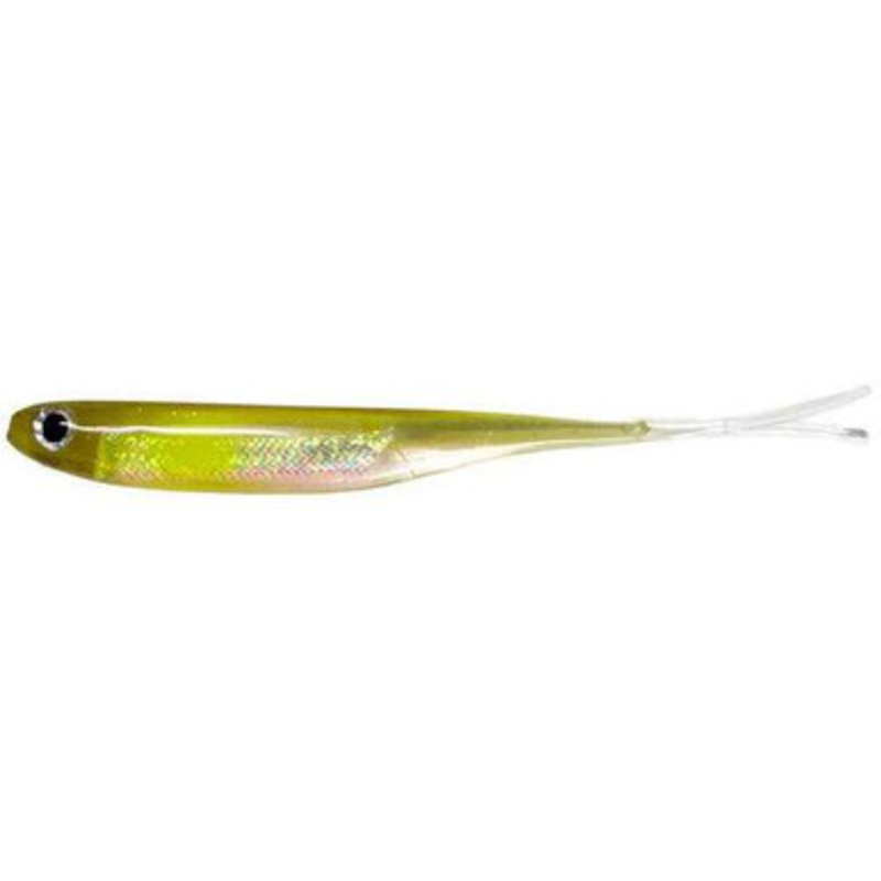 Lunkerhunt LHPB403 Bento 4.5 in. Soft Bait – Emerald Shiner